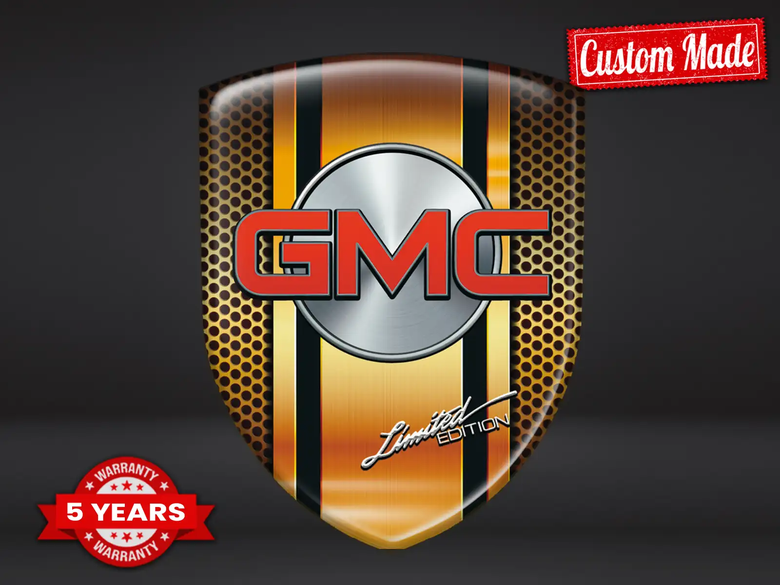 GMC Stoßsticker Stilvoll Stabil Minimal Auto